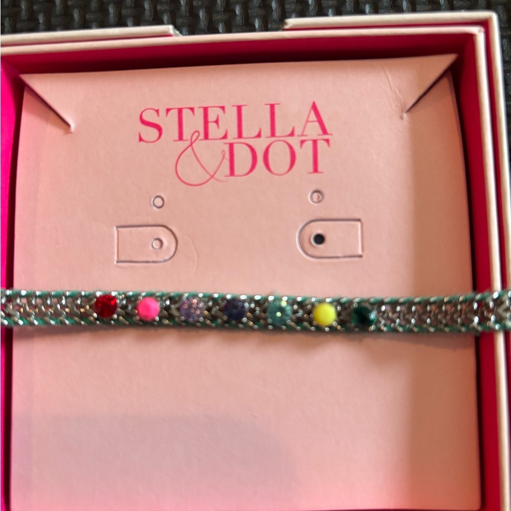 Stella & Dot Vibrant Stone Bracelet